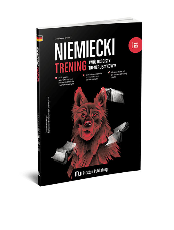 „Niemiecki. Trening B1” – ukazała się moja kolejna książka!